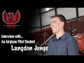 Interview With An Airplane Pilot Student | Langdon Junge