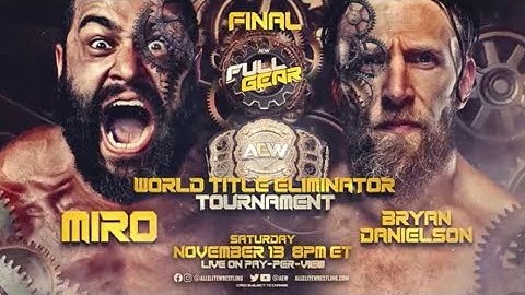 Bryan Danielson vs Miro | AEW FULL GEAR 2021