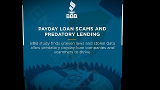 Payday loan scams victimize most financially vulnerable