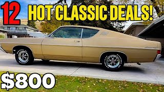 12 Hot Classic Deals Found on Craigslist Today!