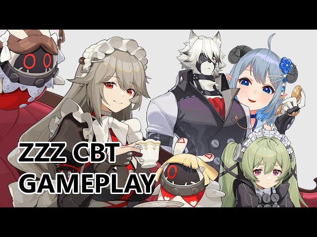 Miyabi & Aokaku - Gameplay  Zenless Zone Zero (Z•Z•Z) #CBT 