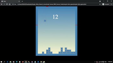 Javascript Tetris code