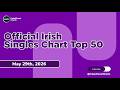 Irish Official Singles Chart Top 50 (May 29th, 2026)