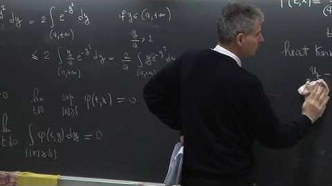 Partial Differential Equations - Giovanni Bellettini - Lecture 10