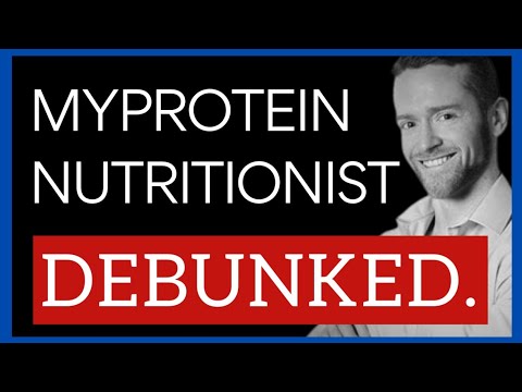 Carnivore Nutritionist DEBUNKS @MyproteinOfficial Chief Charlatan!