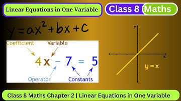 Class 8 Maths Chapter 2 | Linear Equations in One Variable