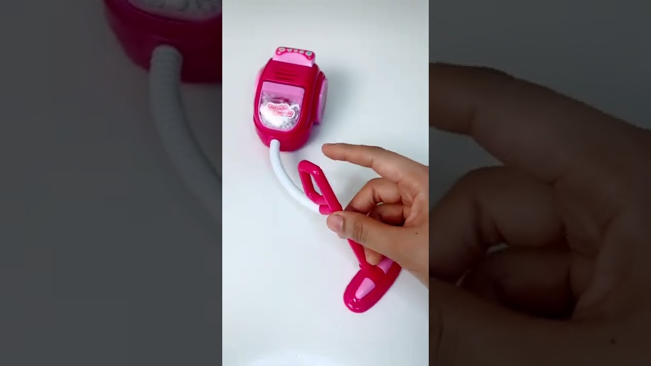 ⁣Tiny Vacuum Cleaner Toys | ASMR with Pink Things #shorts #toys