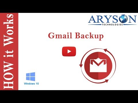 How You Save or Backup Gmail Email using Gmail Backup Software