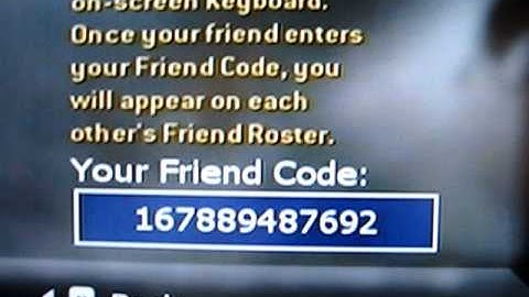 Call Of Duty 4 Reflex (WII) Friend Code