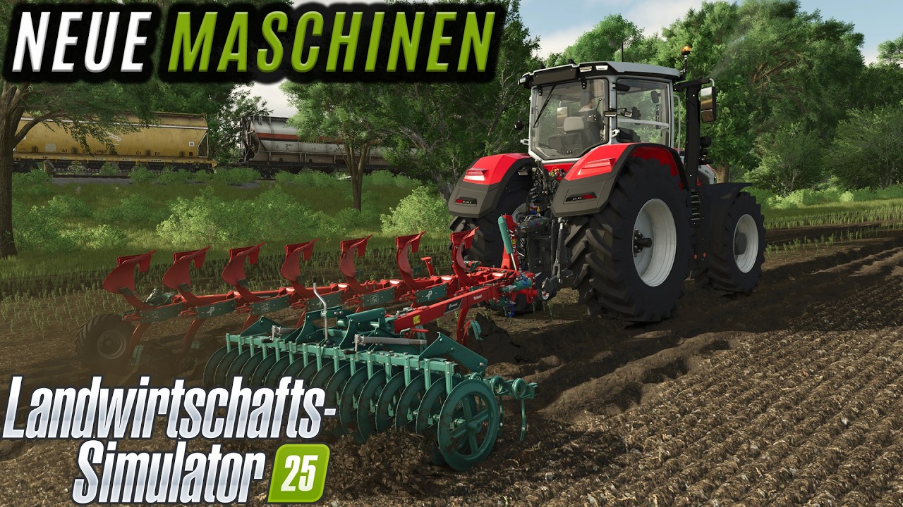 LS25 News - Neue Maschinen von 3 Marken Kverneland - New Holland und Oxbo