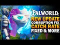 Palworld Update! Save File Corruption FIX &amp; Catch Rate Fixed!