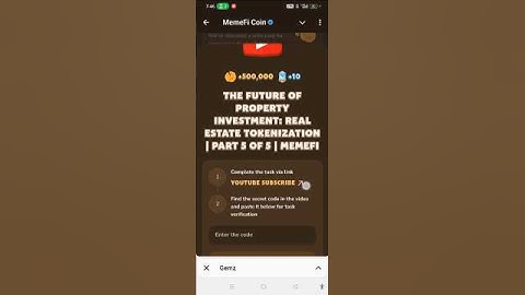 The Future of investment: Real estate tokenization | part 5 of 5 | MemFi YouTube video code