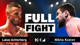 Lukas Achterberg Vs Nikita Kozlov Full Fight K-1 World Gp 2026 90Kg