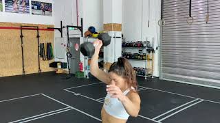 Single arm devil clean & jerk