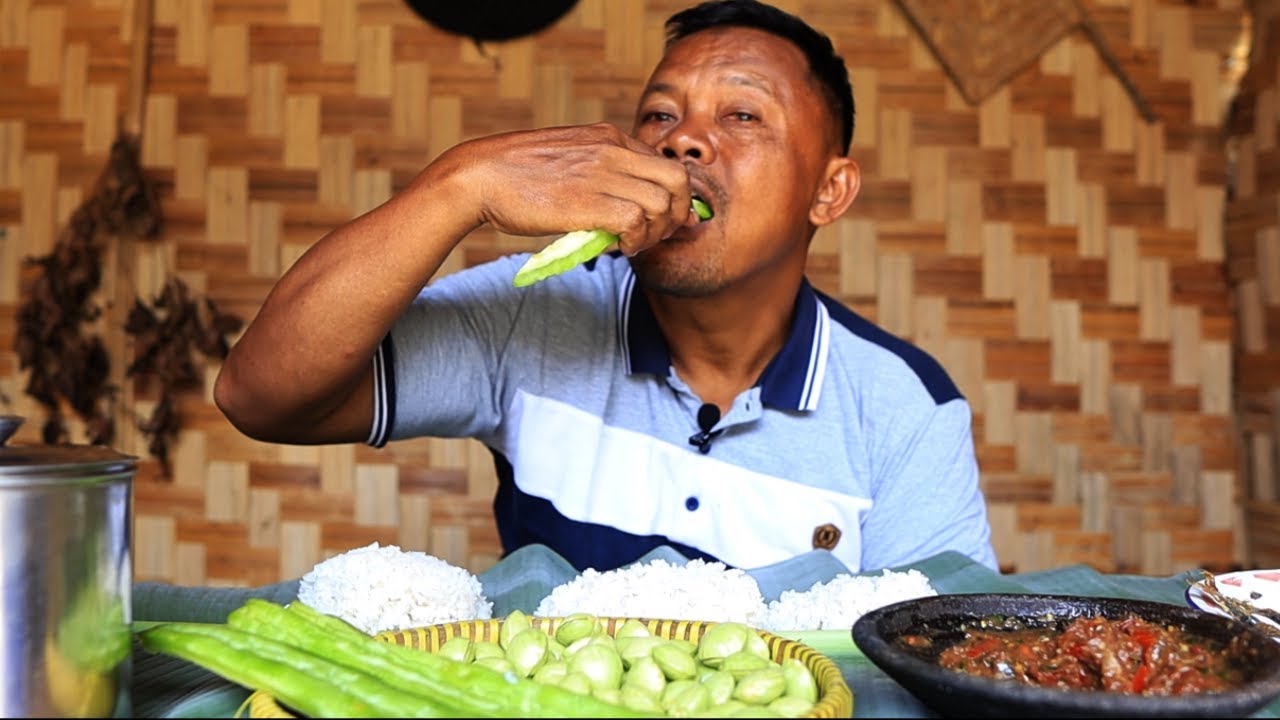 MUKBANG JENGKOL MUDA + PARE + NASI SEBAKUL!!!