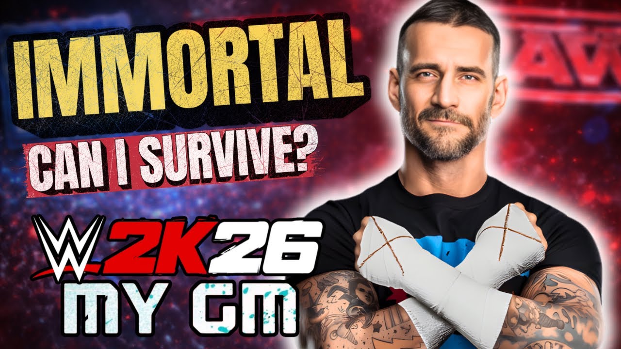 Can I Survive IMMORTAL Difficulty?! | WWE 2K26 MyGM
