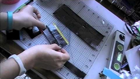 HOW TO MAKE A DUCT TAPE WALLET. PART 1