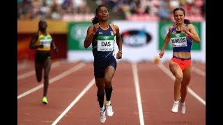 Hima Das Golden Race | Making India proud
