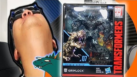 (UNBOXING) Grimlock Transformers Studio Series Leader Class