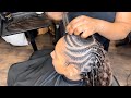 Lemonade Braid Tribals but with a Simple Design| Dopeaxxpana