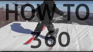 Pt. 2: How to 360 on skis