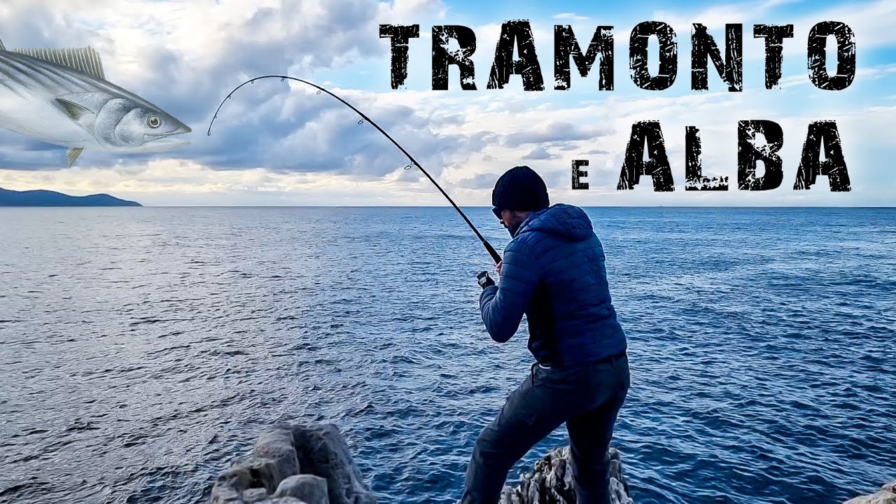 ALBA e TRAMONTO in scogliera alla ricerca di TUNNIDI - Catch & Cook