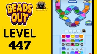 Beads Out Level 447 Solution and Walkthrough for Gameplay 