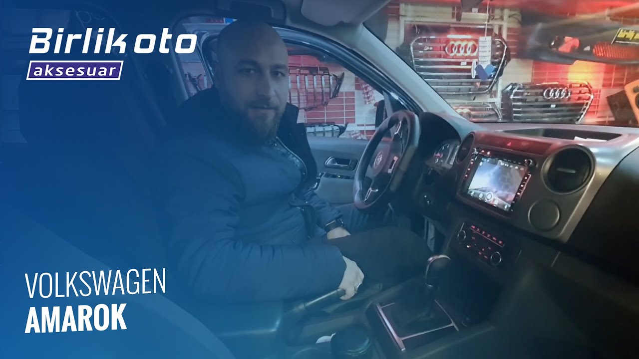 Volkswagen Amarok // Android Multimedya, Offroad Led Tepe Lambası