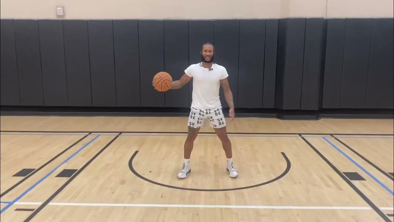 Quick fast and effective ball handling warmup using pound dribbles YouTube