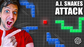 I made ChatGPT code Snake {with extra snakes}