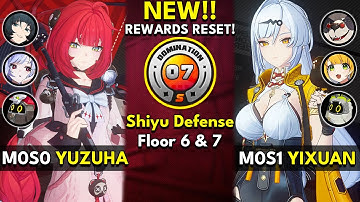 NEW Shiyu Defense 2.1 Floor 6 & 7 (S Rank) | M0 Yuzuha & M0S1 Yixuan | Zenless Zone Zero 2.1