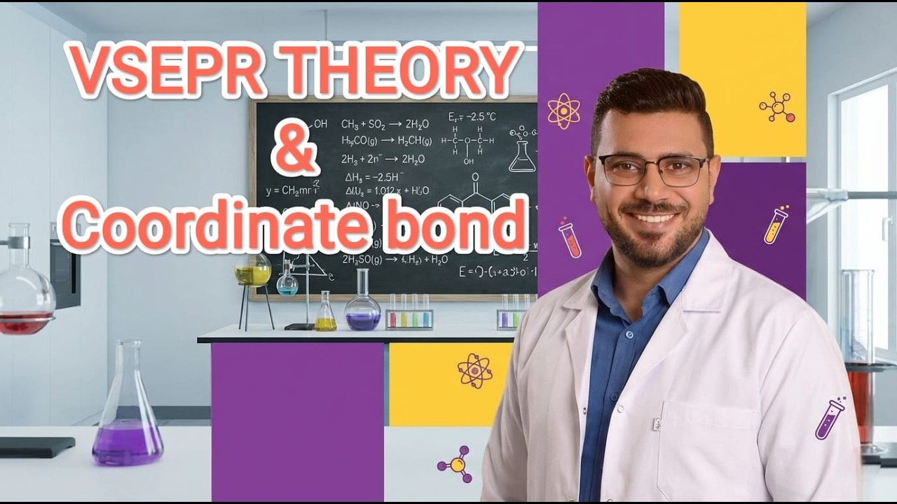 Lesson 3 | VESPR Theory & Coordinate bond #chemistry #sec2  ( 2026)