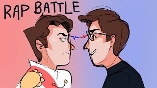 Roman vs Logan RAP BATTLE : ANIMATIC :