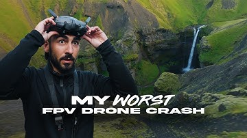 I CRASHED MY DRONE IN ICELAND | FPV Behind The Scenes