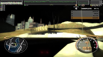 Need for Speed: Most Wanted ·· Test#1 ·· Linux + Wine ·· missing textures without d3dx9 installation