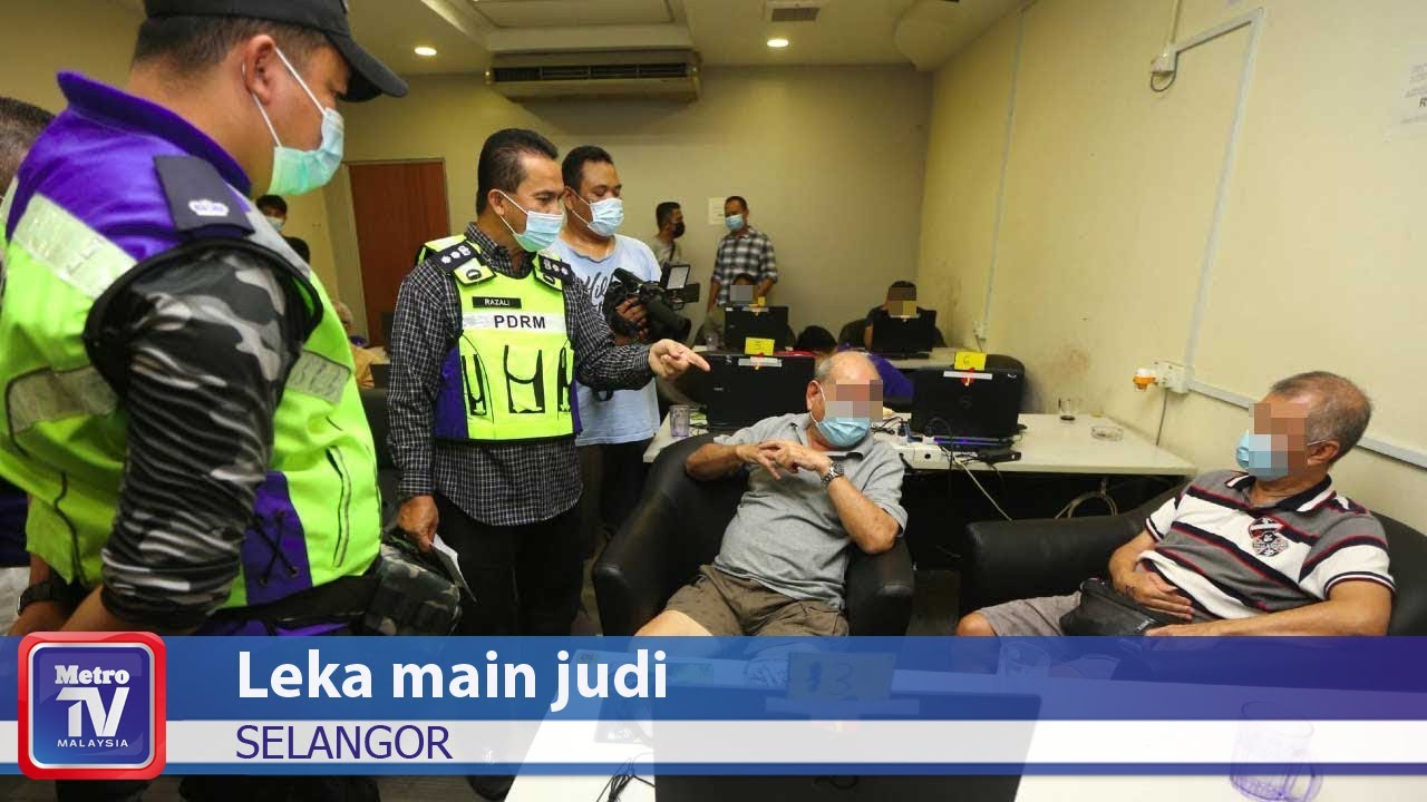 Dua Warga Emas Antara 15 Ditahan Leka Main Judi YouTube