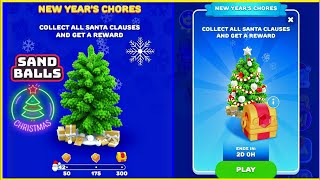 *NEW UPDATE* SAND BALLS CHRISTMAS NEW YEAR'S CHORES - Gameplay Walkthrough Level 51 TO 100 screenshot 4