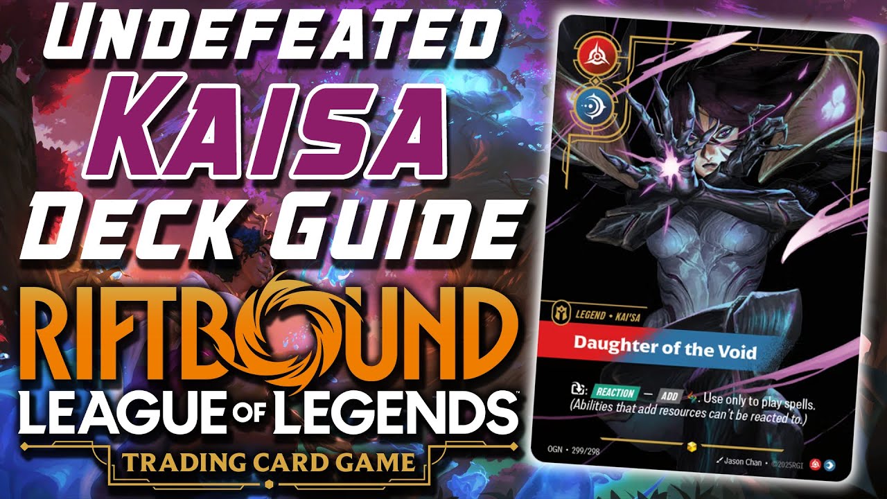 🏆 How I Won a RIFTBOUND TCG $2K! UNDEFEATED Kaisa Deck Profile
