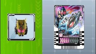 Kamen Rider Legendary Legend (Fourze Cosmicstates Ride Chemy Cards) Henshin Sound