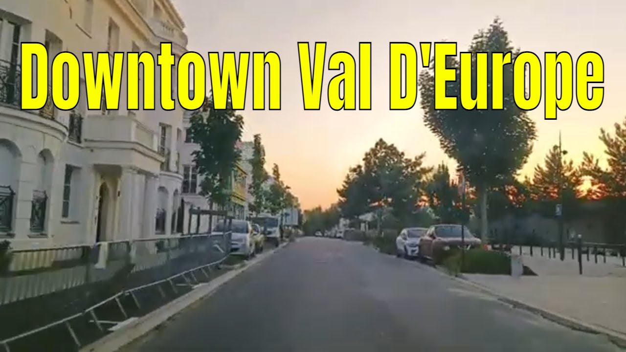 Downtown Val D'Europe - Driving- French region