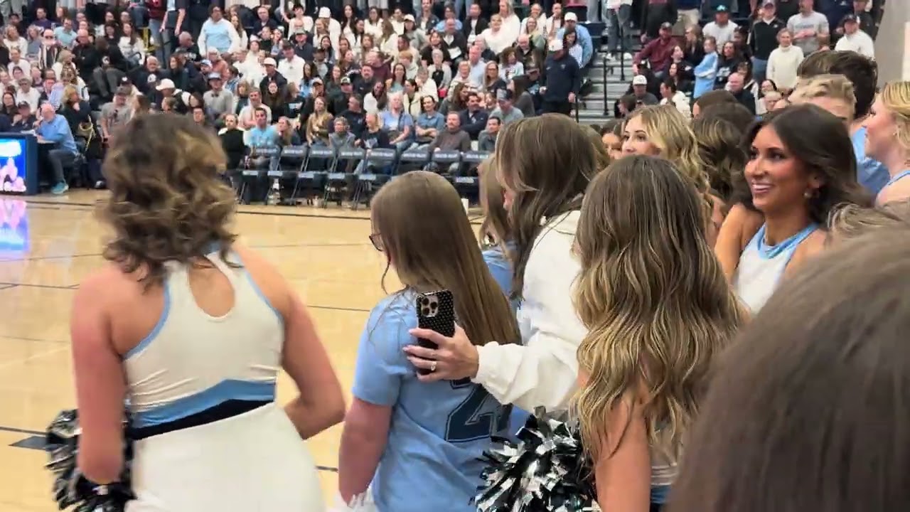 Colten brings down the house at Ralston Valley High School with a spirit squad halftime show!