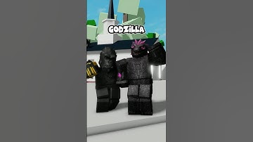 How to become GODZILLA and KONG in ROBLOX 😍