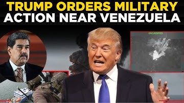 TRUMP LIVE: Venezuela Coast Under Fire? US Military Strike Sparks Global Alarm | US NEWS LIVE