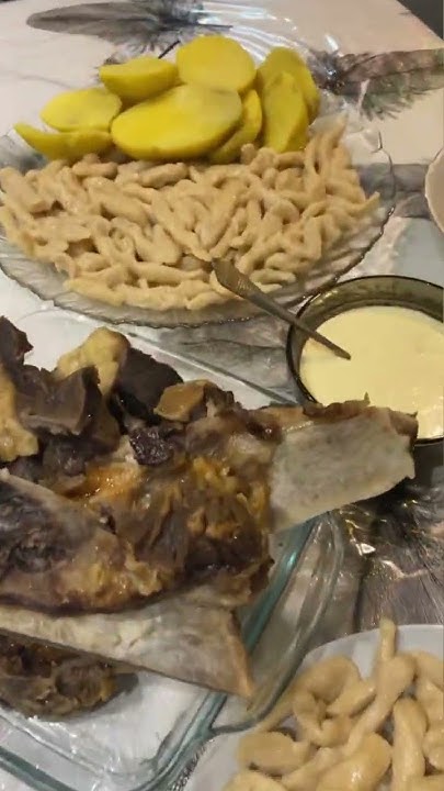 Чеченский хинкал с сушеным мясом 🤤☺️ - YouTube