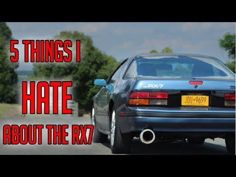 5 THINGS I HATE ABOUT THE FC MAZDA RX7 !!!