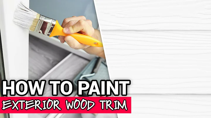 ¡Transforma tus marcos exteriores con una capa de pintura!