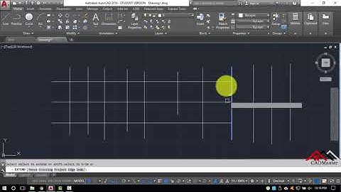 Trim & Extend Command in AutoCAD 2018