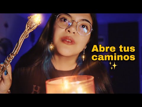 ASMR Reiki 💫 ABRE TUS CAMINOS y abraza lo nuevo 💗 energy plucking, cristales, limpia energética
