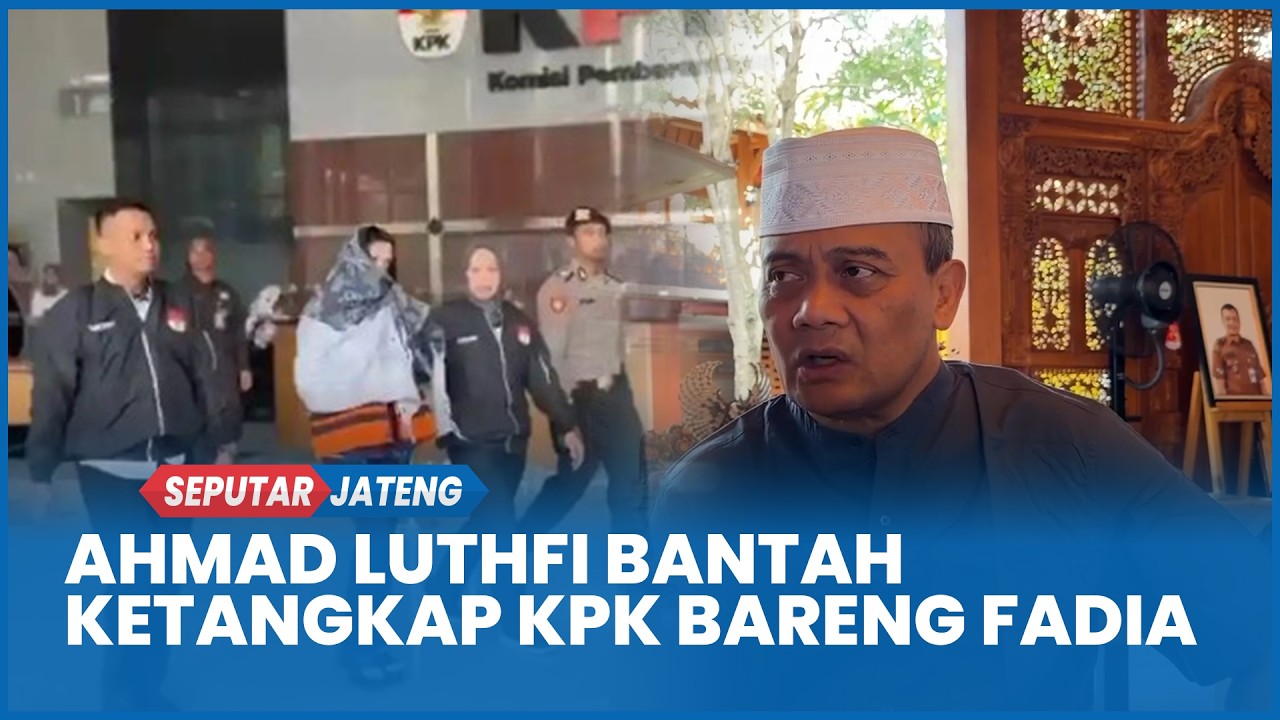 Bantah Ketangkap Basah KPK Bareng Fadia Arafiq, Gubernur Jateng Singgung Ikan Busuk