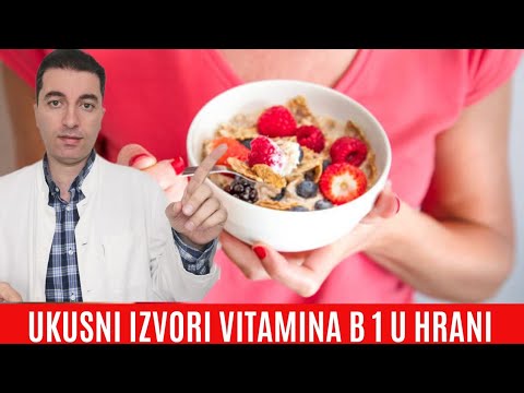 Video: Sadržaj Vitamina U Biljnoj Hrani
